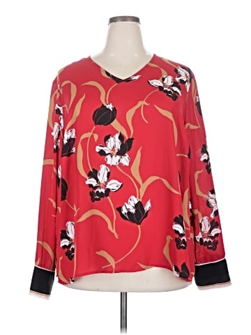 Liz Claiborne Career Long Sleeve Blouse (view 1)
