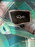 Rails 100% Cotton Plaid Green Long Sleeve Button-Down Shirt Size L - photo 7