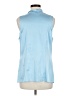 Boston Proper Blue Sleeveless Blouse Size M - photo 2