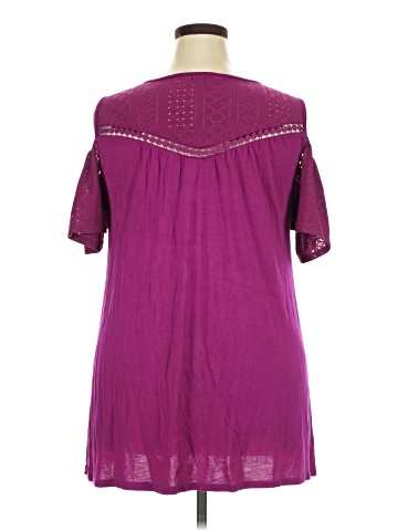 Lane Bryant Short Sleeve Blouse (view 2)