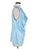 Boston Proper Blue Sleeveless Blouse Size M - photo 4
