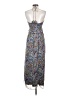 Aqua Paisley Blue Casual Dress Size S - photo 2