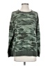 Splendid Camo Green Pullover Sweater Size S - photo 1