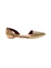 Madewell Polka Dots Gold Tan Flats Size 7 1/2 - photo 1