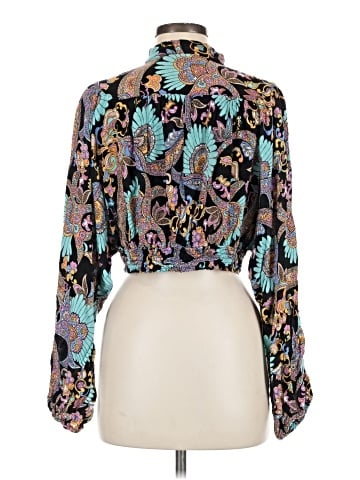 Haute Hippie Long Sleeve Blouse (view 2)