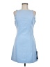 Lulus Solid Blue Casual Dress Size M - photo 1