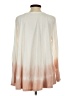 Easel Ivory Long Sleeve Blouse Size S - photo 2