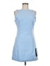 Lulus Solid Blue Casual Dress Size M - photo 1