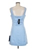 Lulus Solid Blue Casual Dress Size M - photo 2