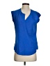 Outback Red 100% Polyester Blue Sleeveless Blouse Size XS - photo 1