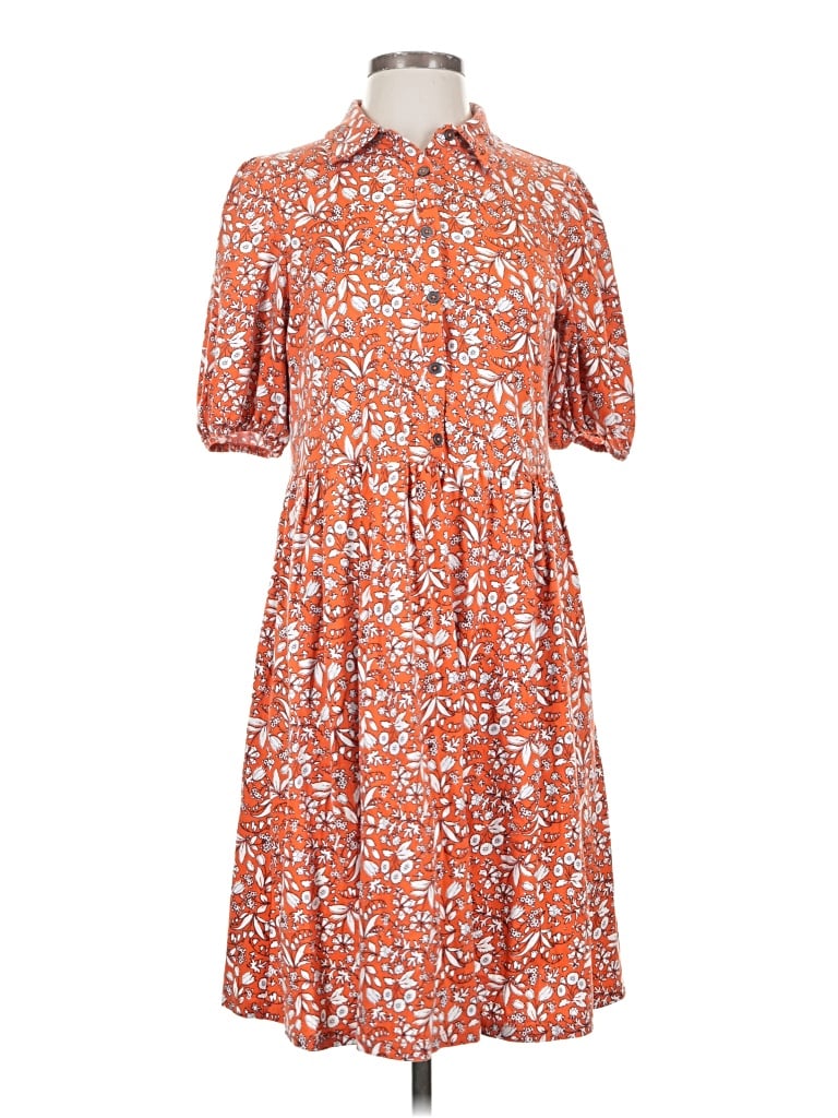 Pre-owned Boden Casual Dress In Orange