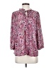 Vince Camuto 100% Polyester Animal Print Pink 3/4 Sleeve Blouse Size M - photo 1
