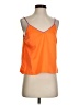 Las Pepas Orange Sleeveless Top Size 2 - photo 1