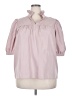 Unbranded 100% Polyester Pink 3/4 Sleeve Blouse Size XXL - photo 1