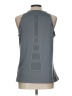 Nike 100% Polyester Gray Active Tank Size L - photo 2