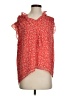 Pleione 100% Polyester Red Sleeveless Blouse Size S - photo 1