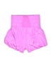 FP Movement 100% Polyamide Solid Pink Shorts Size XS - photo 2