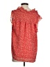 Pleione 100% Polyester Red Sleeveless Blouse Size S - photo 2