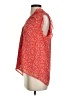 Pleione 100% Polyester Red Sleeveless Blouse Size S - photo 5
