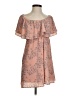 Lush 100% Polyester Paisley Pink Casual Dress Size S - photo 1