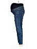 Gap Solid Blue Jeans Size 31 Maternity - photo 5