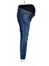 Gap Solid Blue Jeans Size 31 Maternity - photo 4
