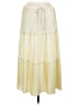 Assorted Brands 100% Polyester Ivory Casual Skirt Size M - photo 1