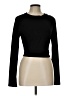 Shein Black Long Sleeve Top Size L - photo 1