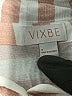Vixbe 100% Rayon Stripes Pink 3/4 Sleeve Button-Down Shirt Size M - photo 7