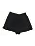 ABound 100% Cotton Solid Black Shorts Size M - photo 2