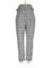 Bershka Plaid Gray Casual Pants Size 10 - photo 2