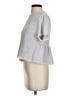 Rebecca Taylor Silver Pullover Sweater Size 4 - photo 5