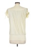 Jump 100% Polyester Ivory Short Sleeve Blouse Size M - photo 2