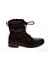 Ugg 100% Leather Burgundy Ankle Boots Size 8 - photo 1