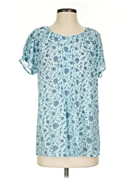Blue Mountain Short Sleeve Blouse