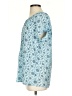 Blue Mountain Blue Short Sleeve Blouse Size S - photo 5