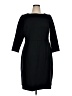 SPANX Solid Black Casual Dress Size 1X - photo 1