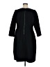 SPANX Solid Black Casual Dress Size 1X - photo 2