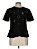 Kate Spade New York Black Short Sleeve Blouse Size L (estimated) - photo 1