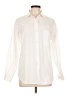 Garnet Hill 100% Cotton Ivory Long Sleeve Button-Down Shirt Size 10 - photo 1