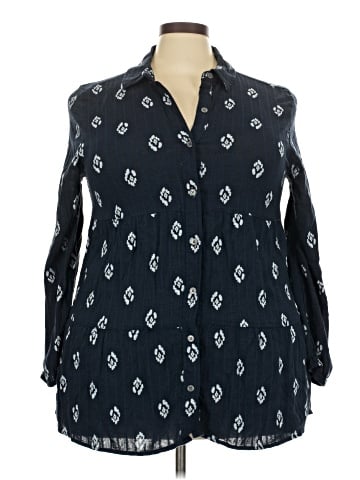 Style&Co 3/4 Sleeve Blouse (view 1)