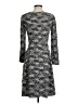 Tommy Hilfiger Tweed Floral Stripes Gray Casual Dress Size 4 - photo 2