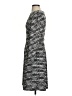 Tommy Hilfiger Tweed Floral Stripes Gray Casual Dress Size 4 - photo 5