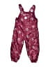Peppa Pig 100% Polyester Burgundy Snow Pants With Bib Size 12-18 mo - photo 1
