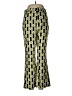Zara Print Gold Casual Pants Size M - photo 1