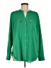 Calvin Klein 100% Polyester Green Long Sleeve Blouse Size M (estimated) - photo 1