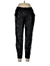 Zara Metallic Black Casual Pants Size L - photo 1