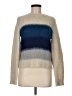 Rag & Bone Color Block Blue Tan Pullover Sweater Size M - photo 1