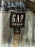 Gap 100% Cotton Blue Overalls Size XS - photo 4