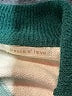 Peach Love Color Block Green Pullover Sweater Size XL (estimated) - photo 7